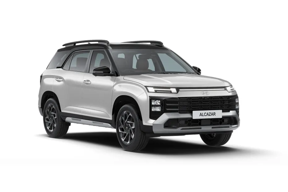 Alcazar Atlas White With Black Roof Color