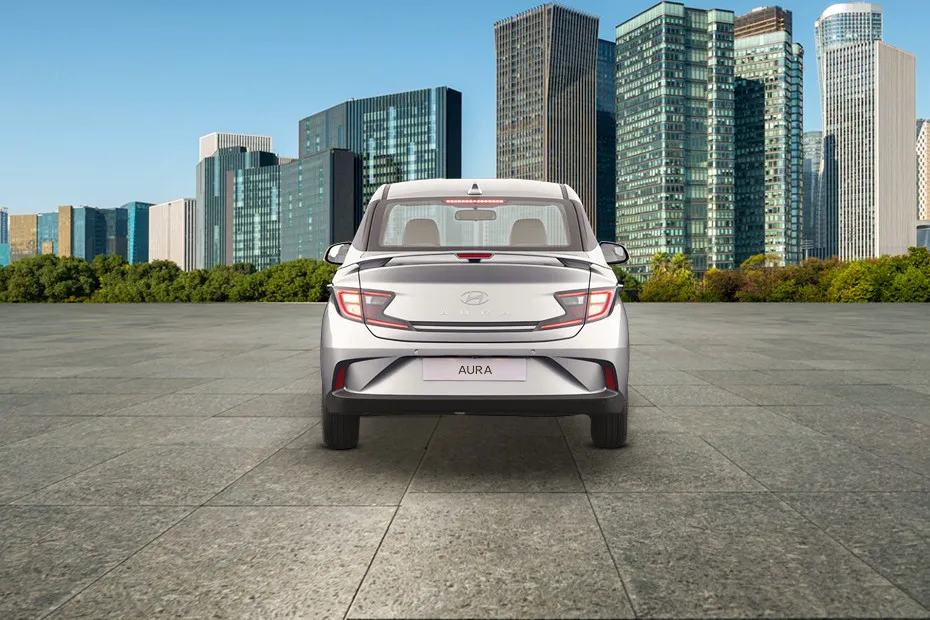Hyundai Aura Rear view