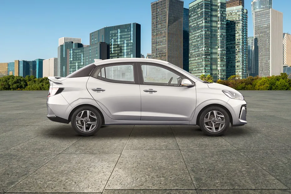 Hyundai Aura Side View (Right)