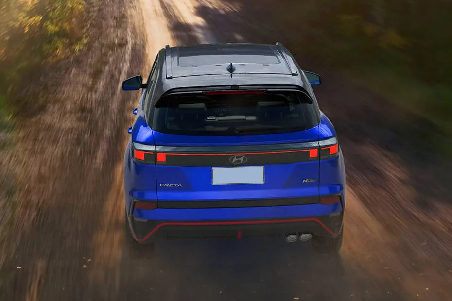 Hyundai Creta N Line Rear View
