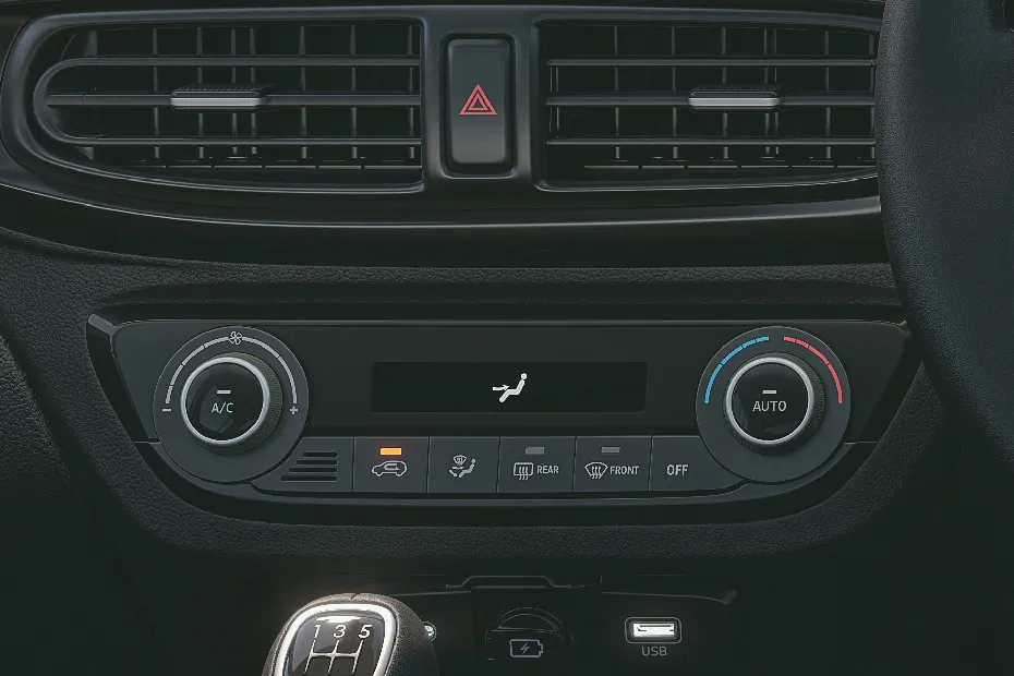 Hyundai Exter AC Controls