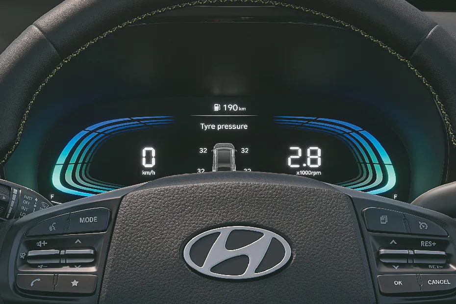 Hyundai Exter Instrument Cluster