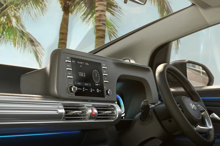 Hyundai Stargazer Infotainment System Main Menu