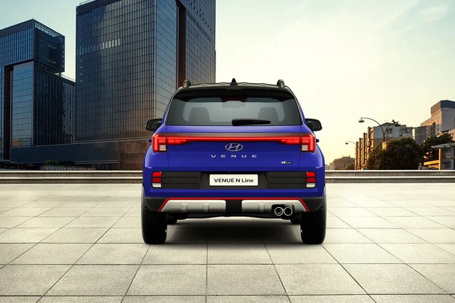 Hyundai Venue N Line Rear view