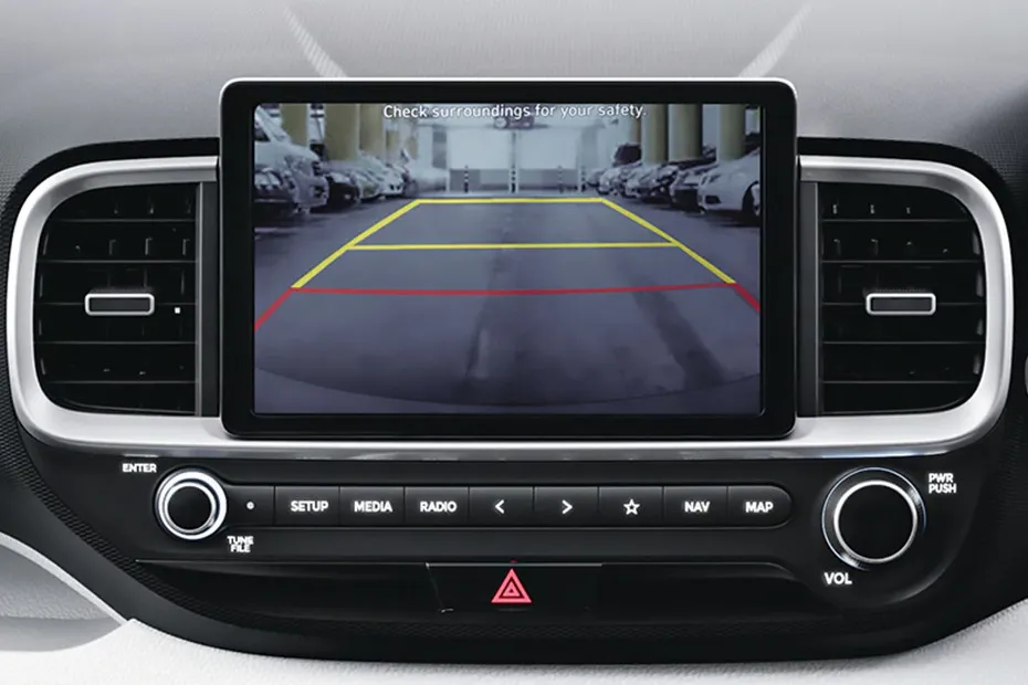 Hyundai Venue Parking Camera Display