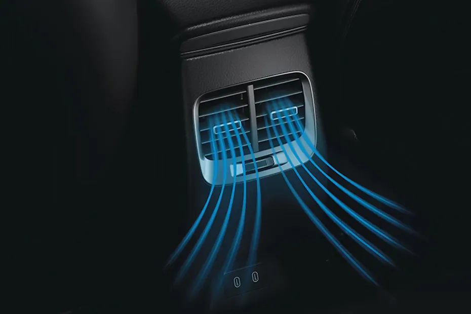 Hyundai Venue Rear Air vents
