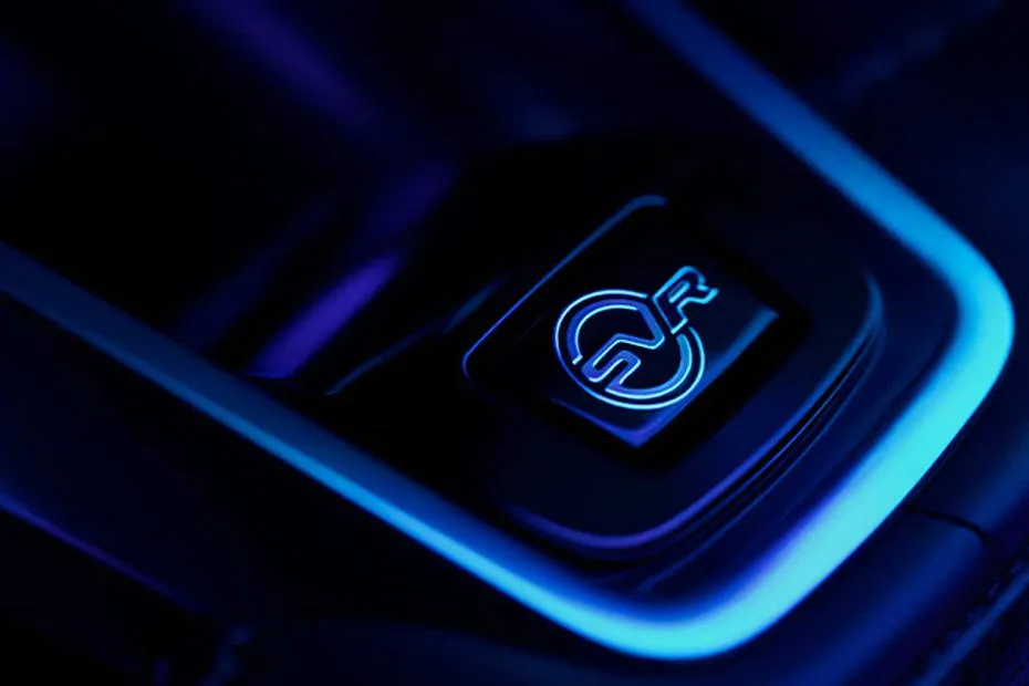 Jaguar F-Pace illuminated accessibility button