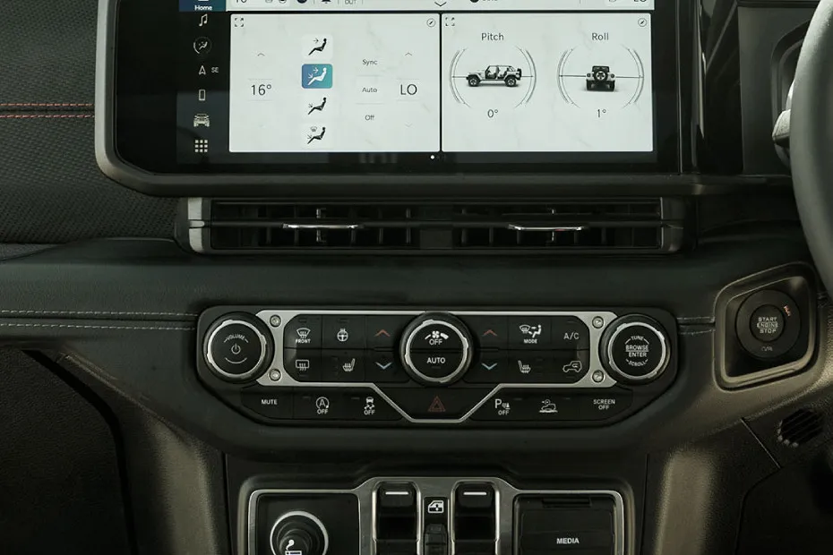 Jeep Wrangler AC Controls