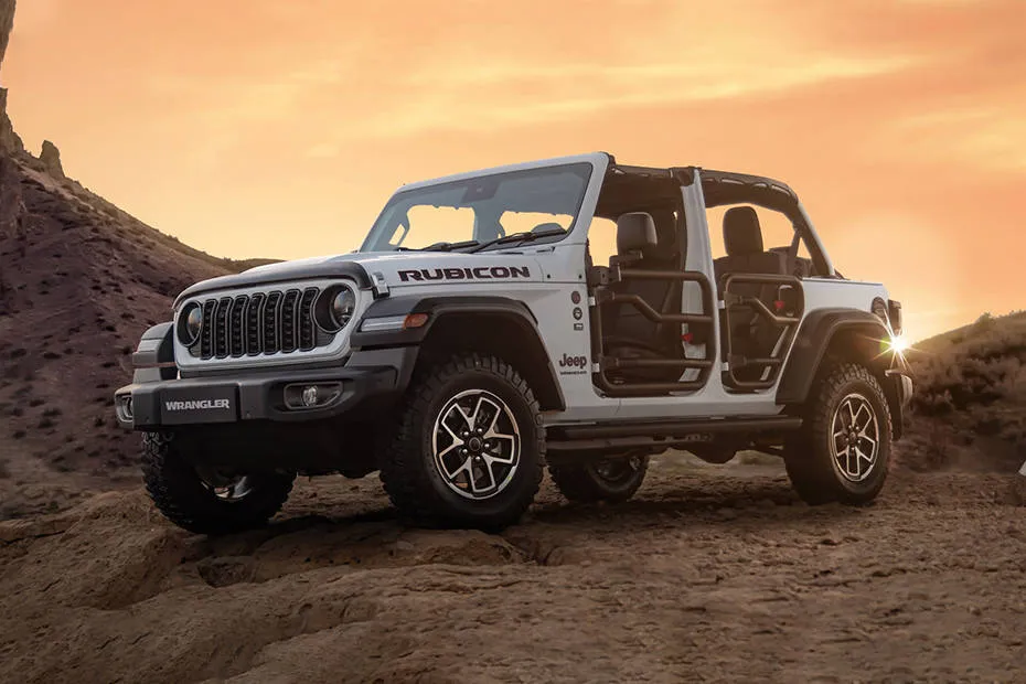 Jeep Wrangler Front Left Side View