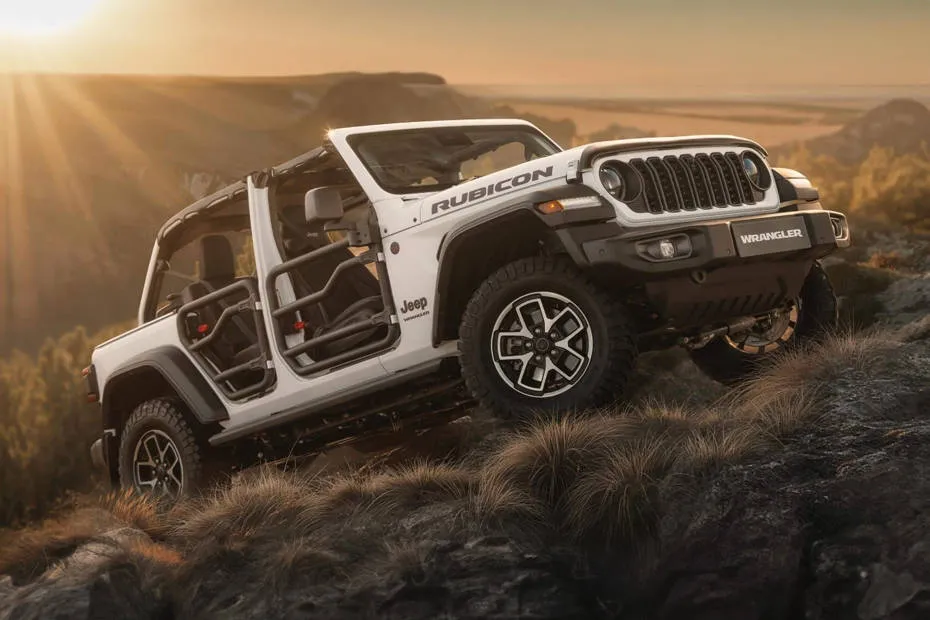 Jeep Wrangler Top View