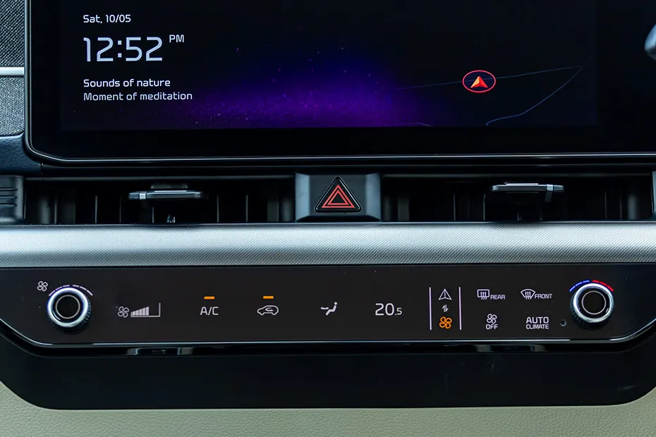 Kia Carens Clavis AC Controls