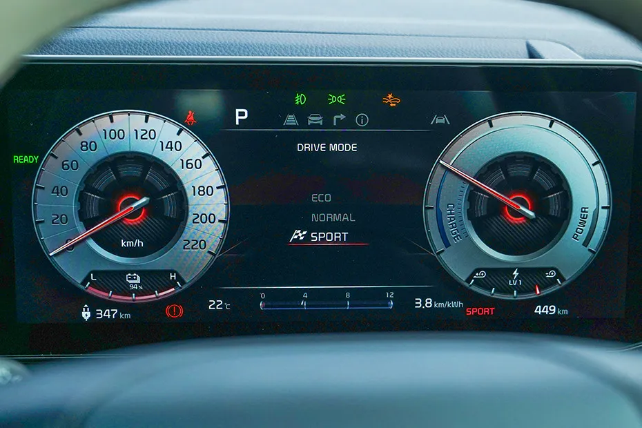 Kia Carens Clavis EV Drive Modes