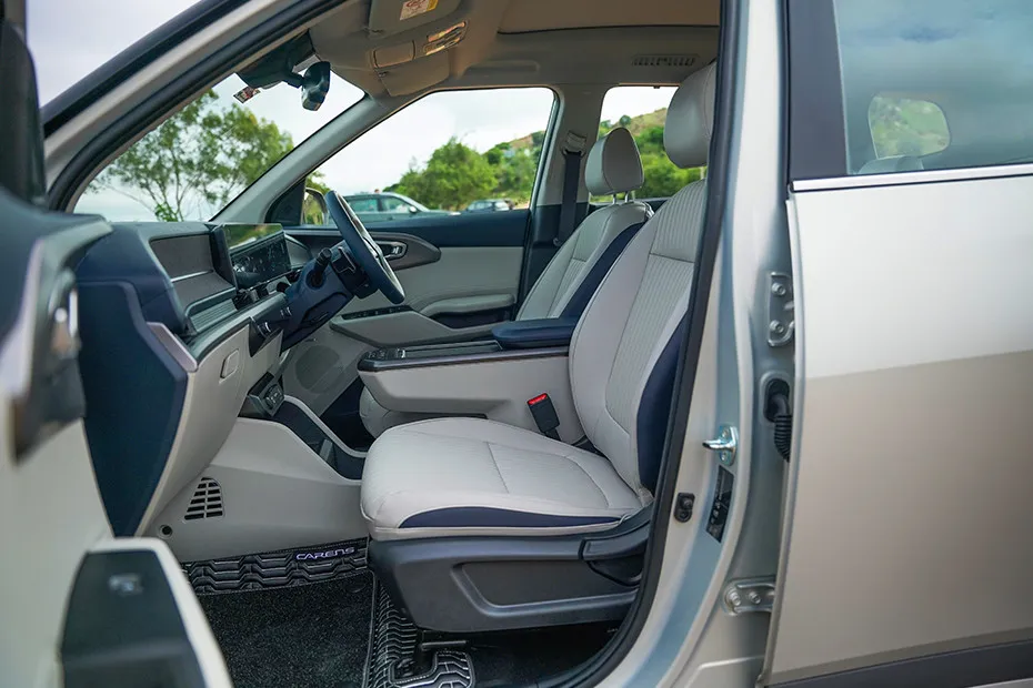 Kia Carens Clavis EV Passenger Cabin View