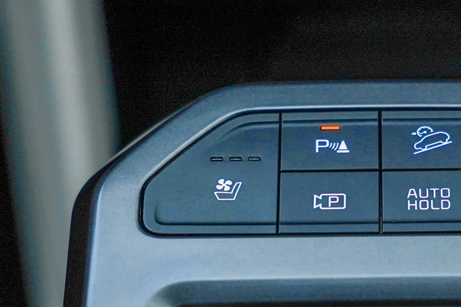 Kia Carens Clavis EV Ventilated Seat Button