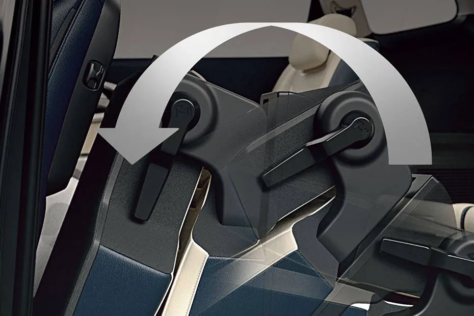 Kia Carens Splits Seats with Sliding