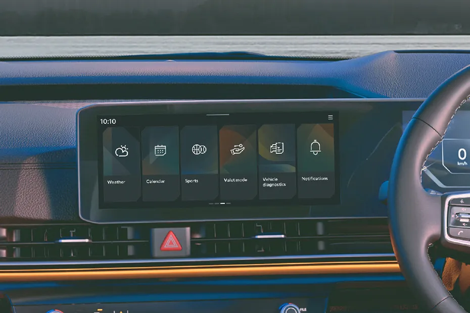 Kia Carnival Infotainment System Main Menu