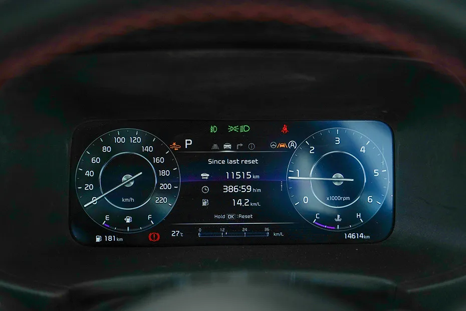 Kia Sonet Trip Meter