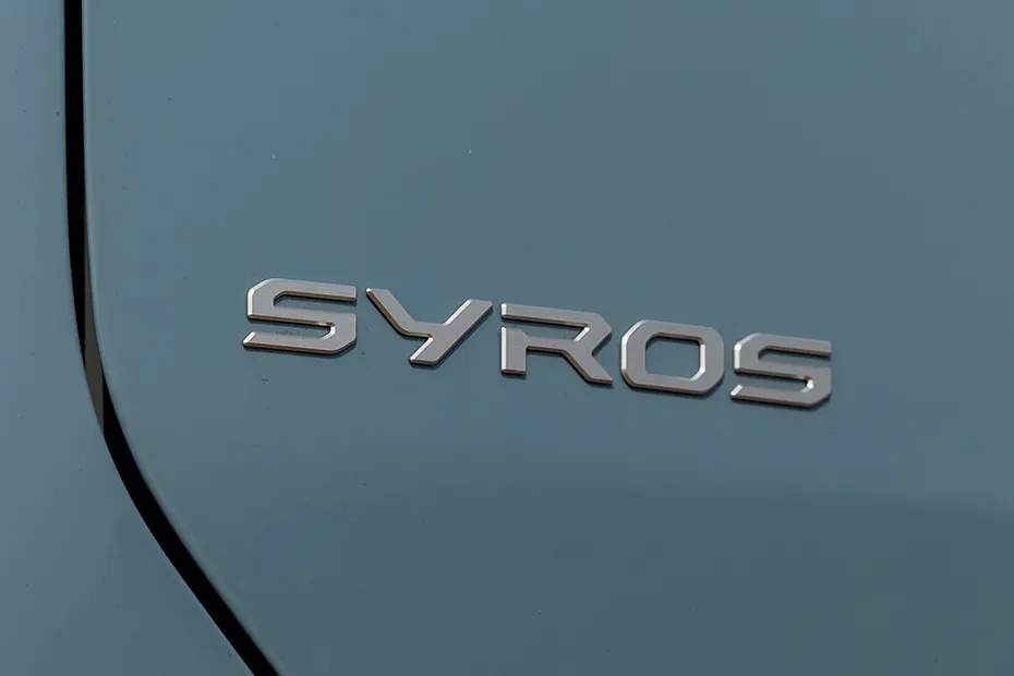 Kia Syros Model Badge