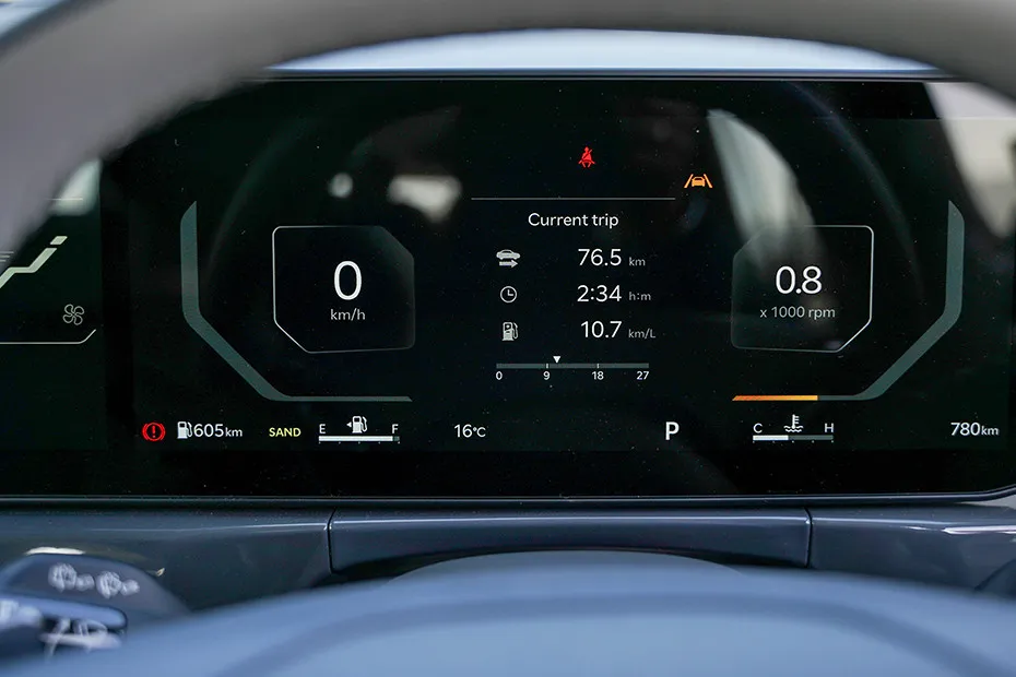 Kia Syros Trip Meter