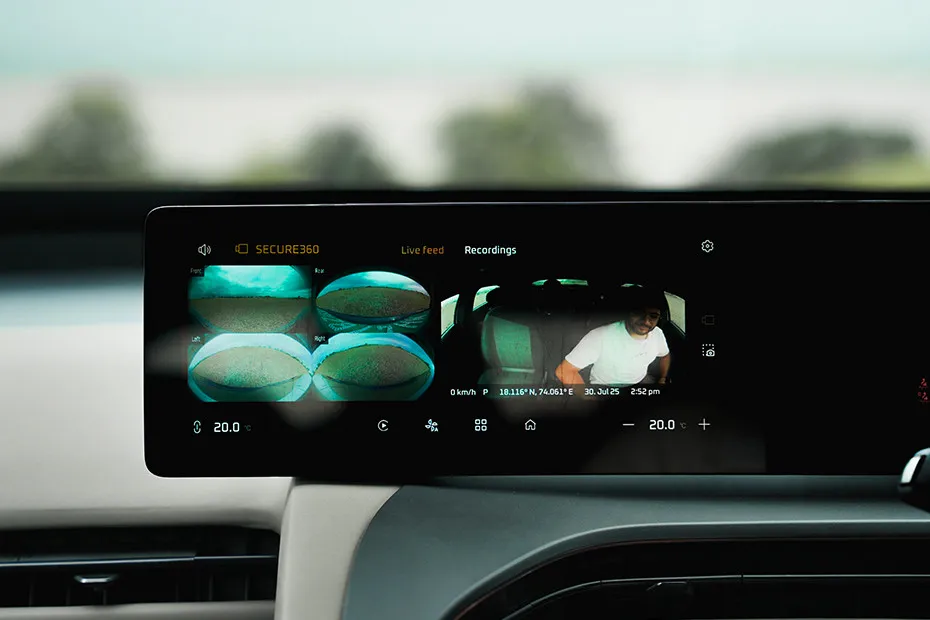 Mahindra BE 6 360 Degree Camera View