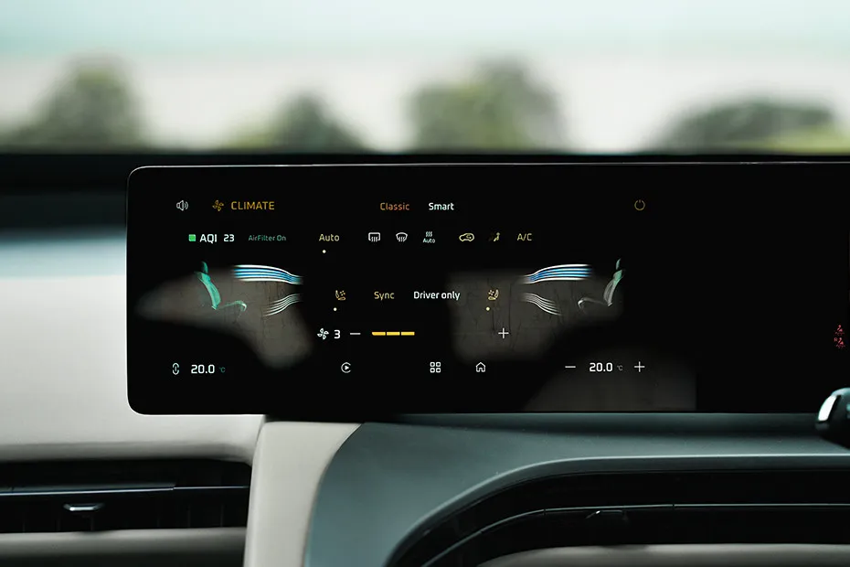 Mahindra BE 6 AC Controls