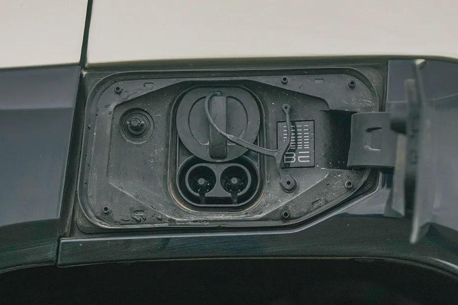 Mahindra BE 6 Charging Flap (Open)