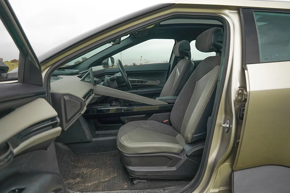 Mahindra BE 6 Passenger Cabin View