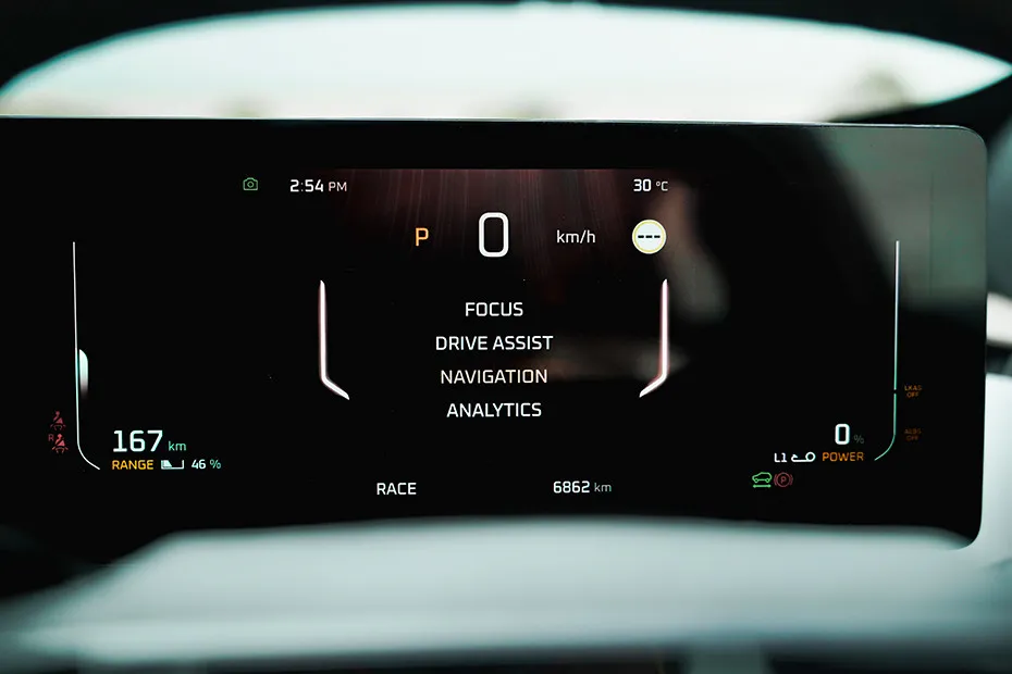 Mahindra BE 6 Settings Menu
