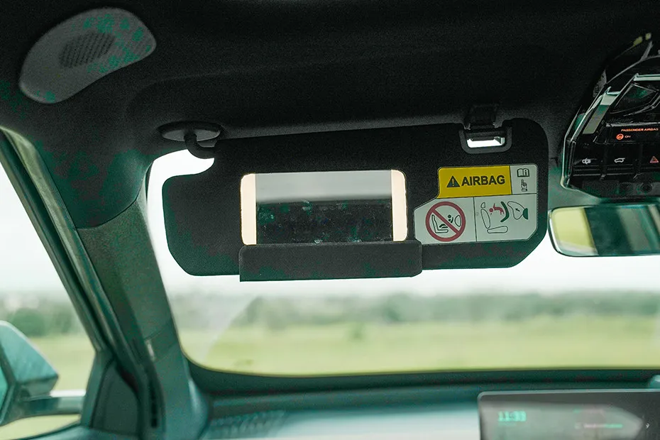 Mahindra BE 6 Sun Visor with Vanity Mirror