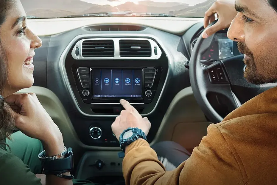 Mahindra Bolero Neo Infotainment System Main Menu