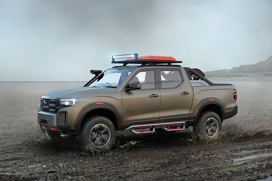 Mahindra Global Pik Up Exterior Image