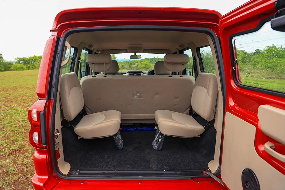 Mahindra Scorpio Complete Storage Area View