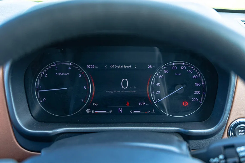 Mahindra Scorpio N Instrument Cluster