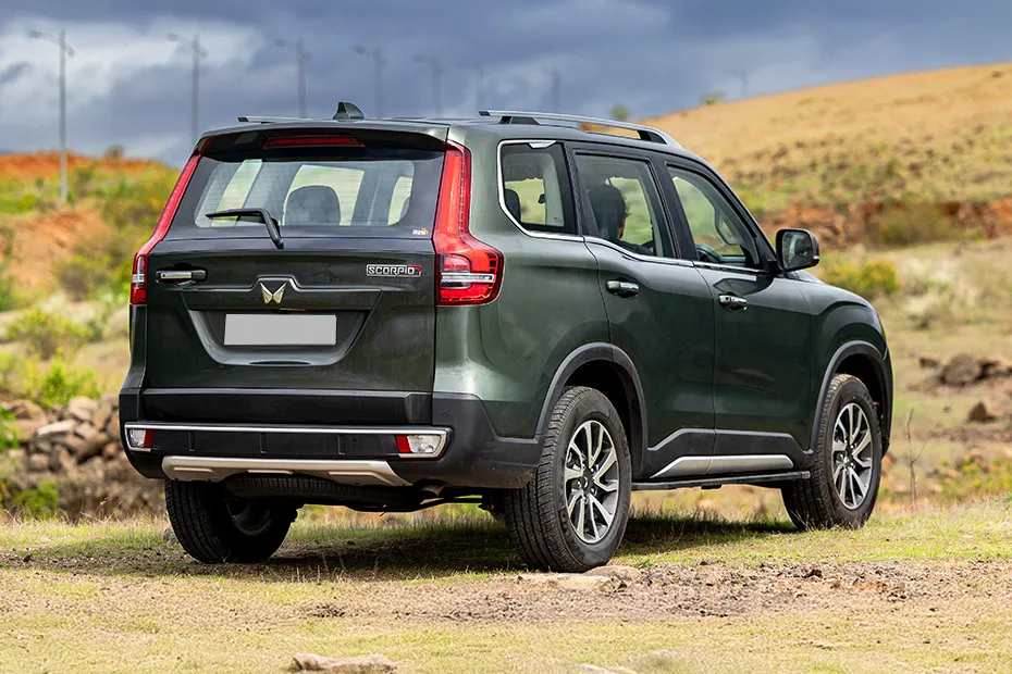 Mahindra Scorpio N Rear Right Three Quarter View