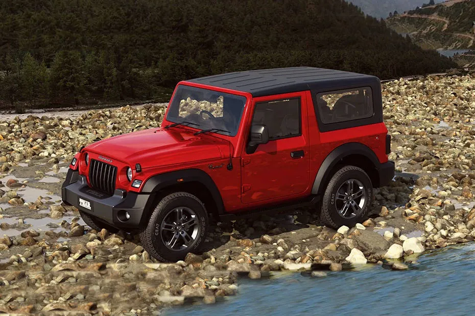 Mahindra Thar Front Left Side View