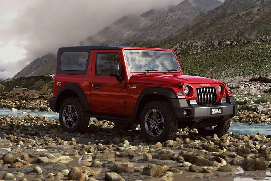 Mahindra Thar Front Right Side