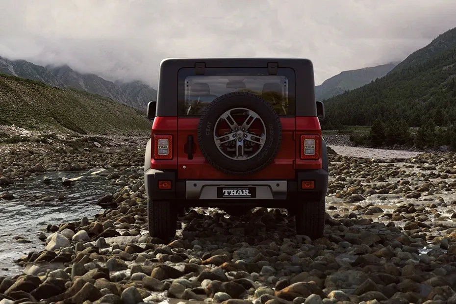 Mahindra Thar Rear view