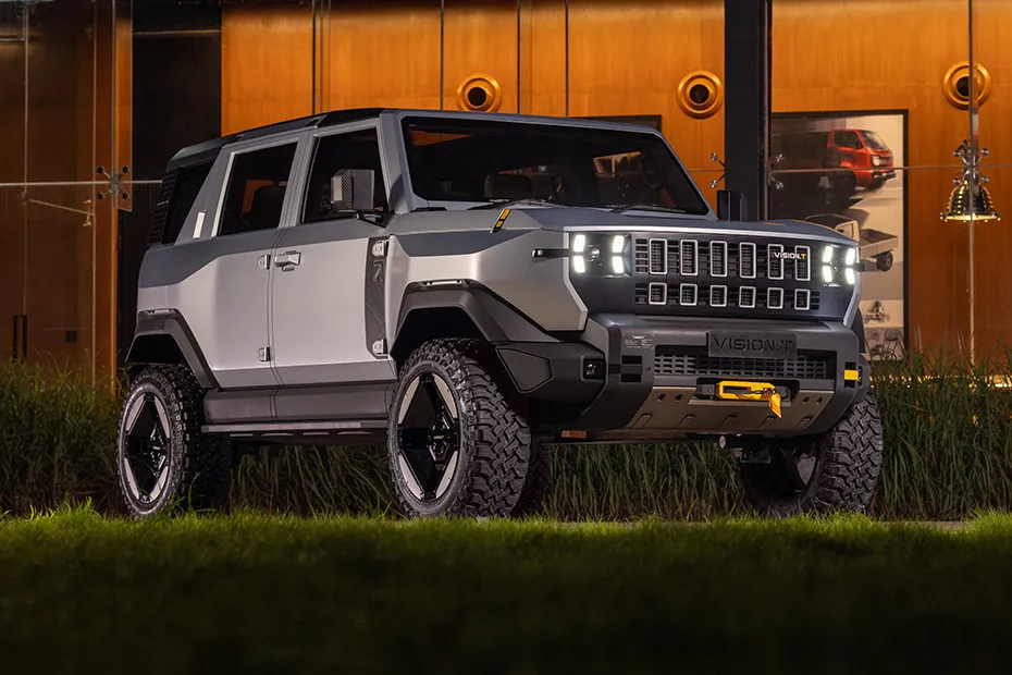 Mahindra Vision T Front Right Quarter View