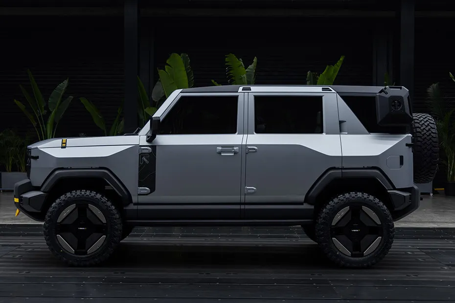 Mahindra Vision T Side Profile View (Left)