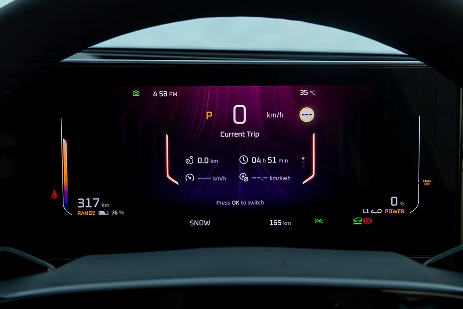 Mahindra XEV 9S Instrument Cluster