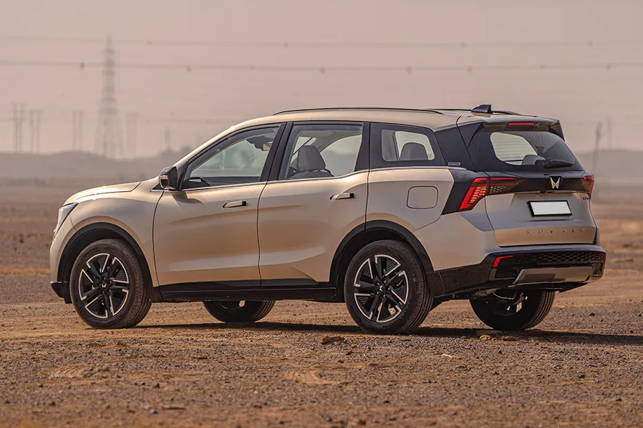 Mahindra XUV 7XO Rear Left Three Quarter View