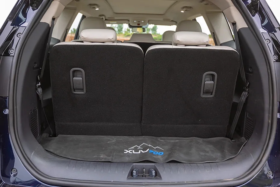 Mahindra XUV700 Complete Storage Area View