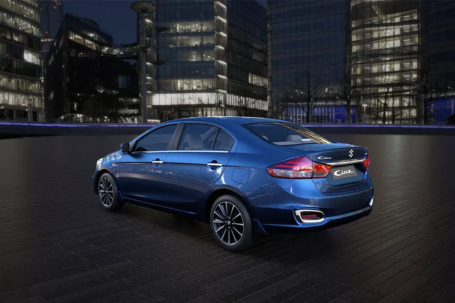 Maruti Ciaz Rear Left Side View