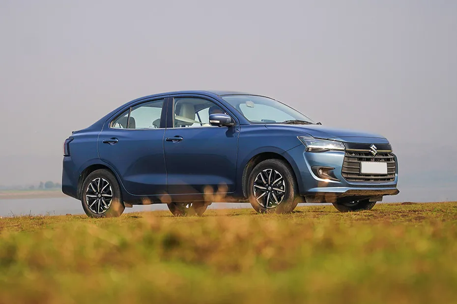 Maruti Dzire Front Right Quarter View