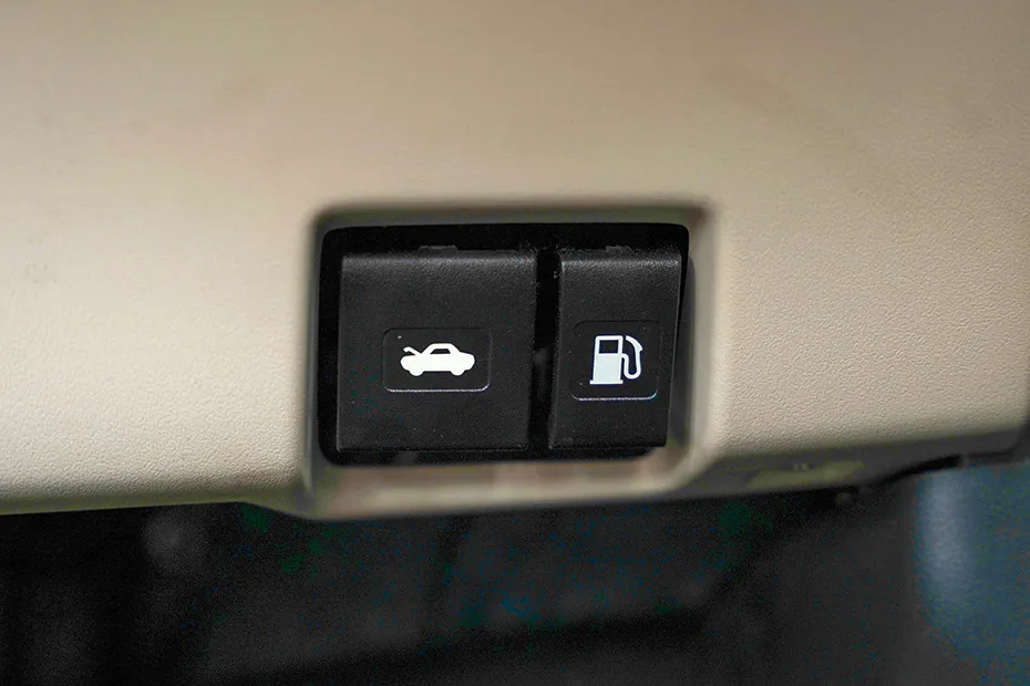 Maruti Dzire Fuel Lid Release
