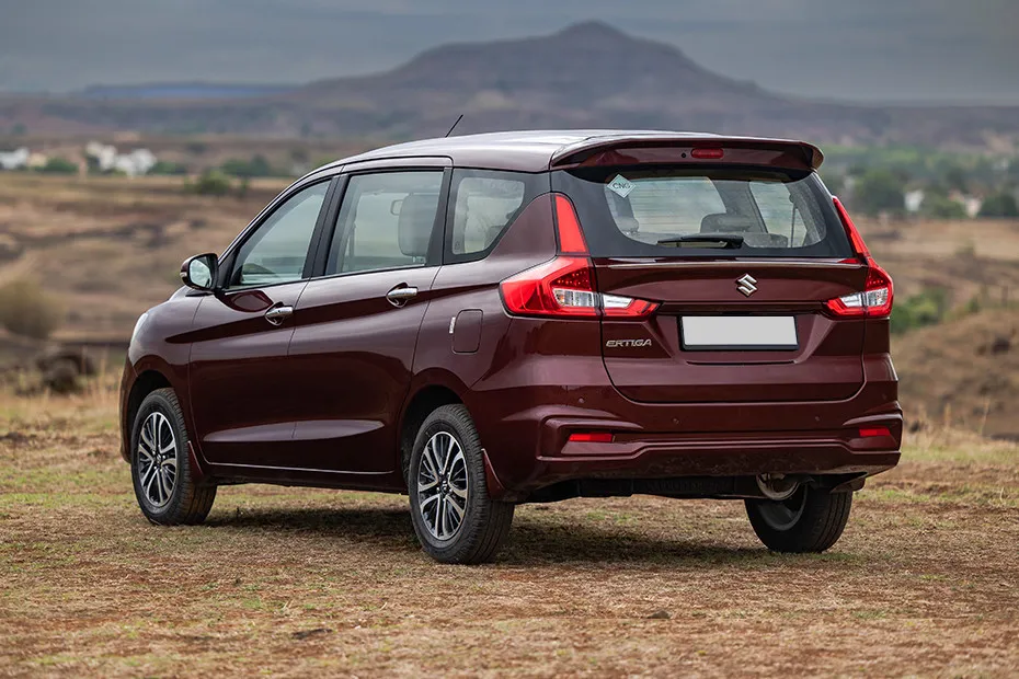 Maruti Ertiga Rear Left Three Quarter View