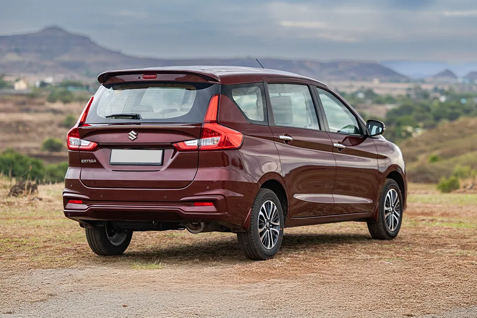 Maruti Ertiga Rear Right Three Quarter View