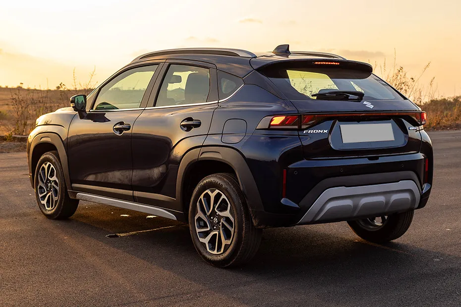 Maruti FRONX Rear Left Three Quarter View