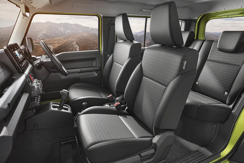 Maruti Jimny Seats (Aerial View)