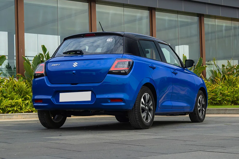 Maruti Swift Rear Right Three Quarter View